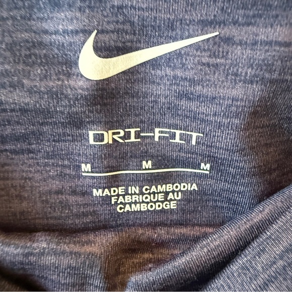 Nike Heathered Blue Leggings - Picture 3 of 4